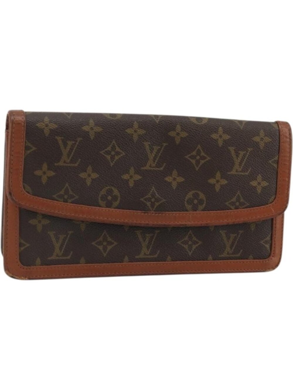 LOUIS VUITTON Monogram Pochette Dam PM Clutch Bag M51812